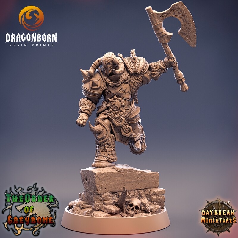 Mikas Overthane - Chaos Warriors DnD RPG Wargaming Miniatures