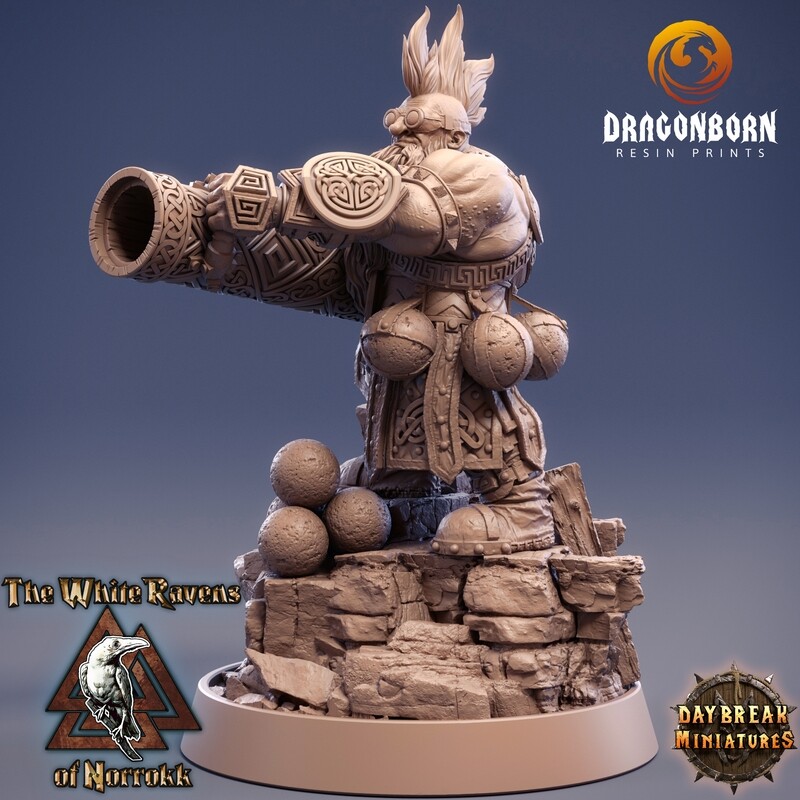 Yul Kaboom Grummer - Dwarfs DnD RPG Wargaming Miniatures