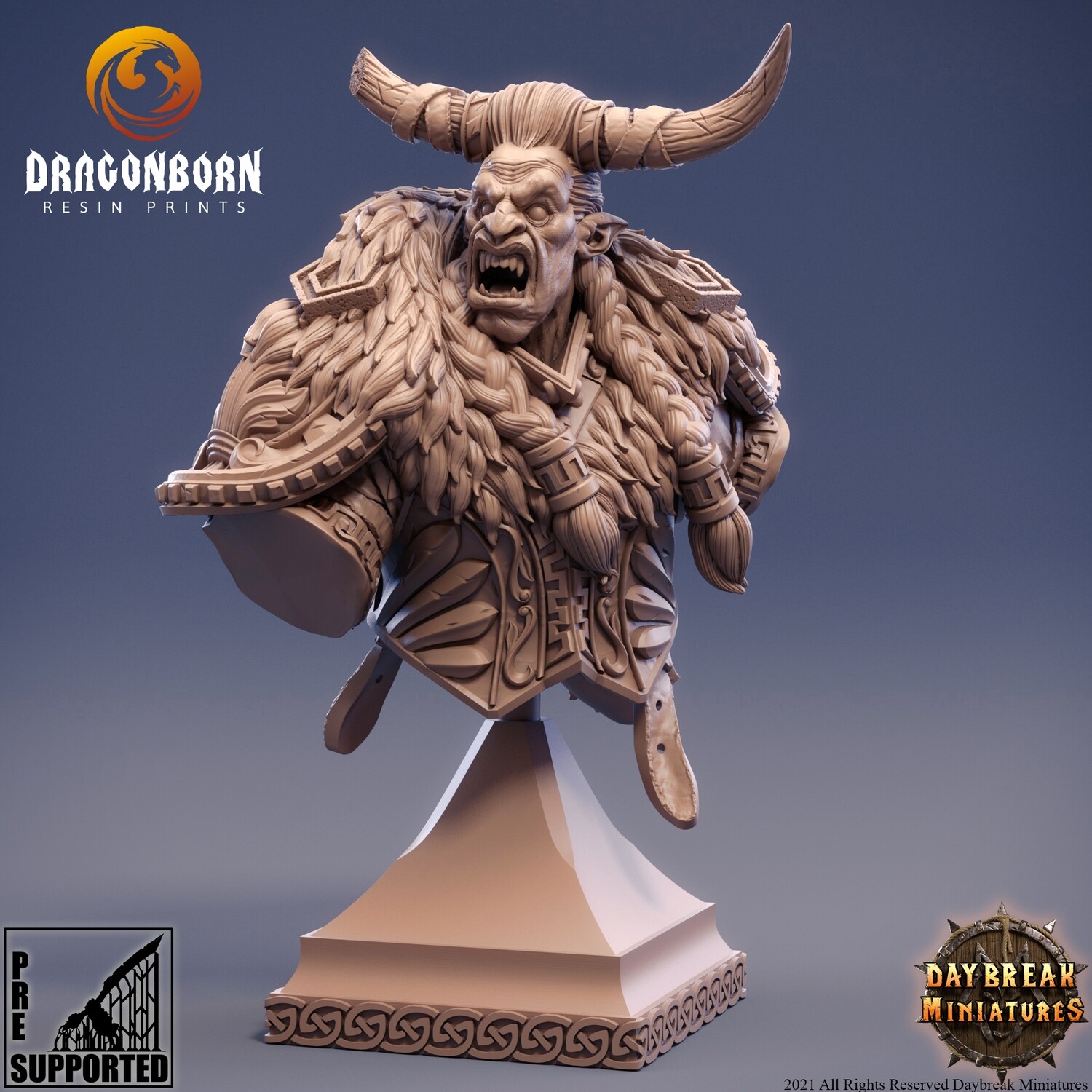 Nivali Thundercut - Hobgoblin Warrior Bust