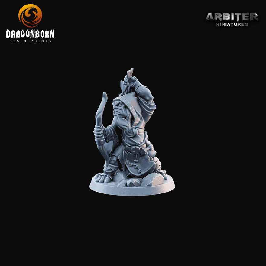 Goblin Archer - DnD RPG Wargaming Miniatures 