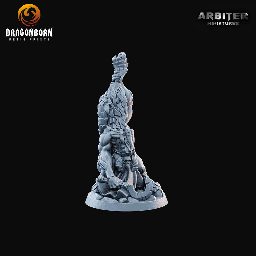 Goatman Hornblower - DnD RPG Wargaming Miniatures 