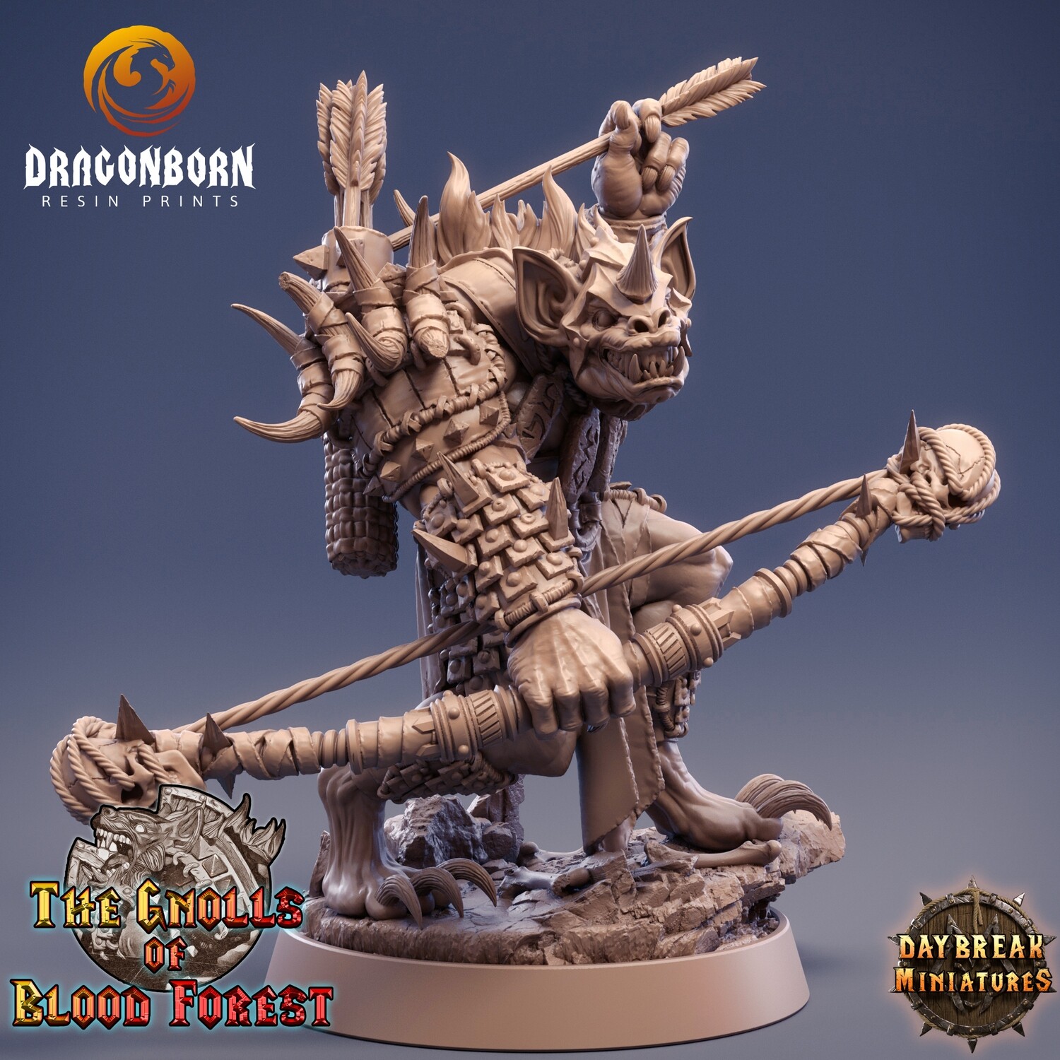 Corm Carcass - Gnolls DnD RPG Wargaming Miniatures