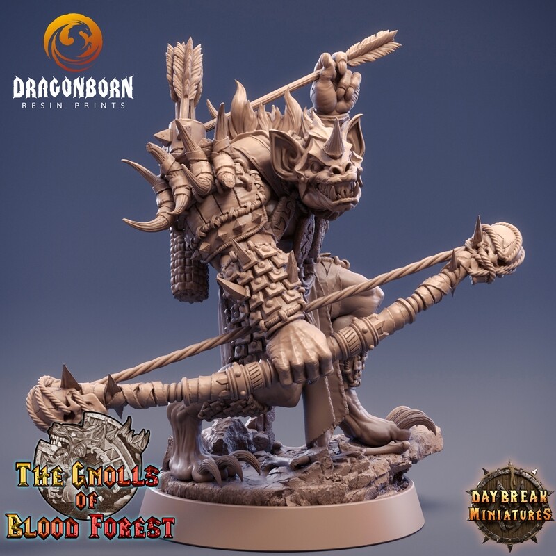 Corm Carcass - Gnolls DnD RPG Wargaming Miniatures