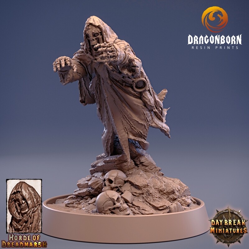 The White Strangler of Dreadmarsh - Undeads DnD RPG Wargaming Miniatures