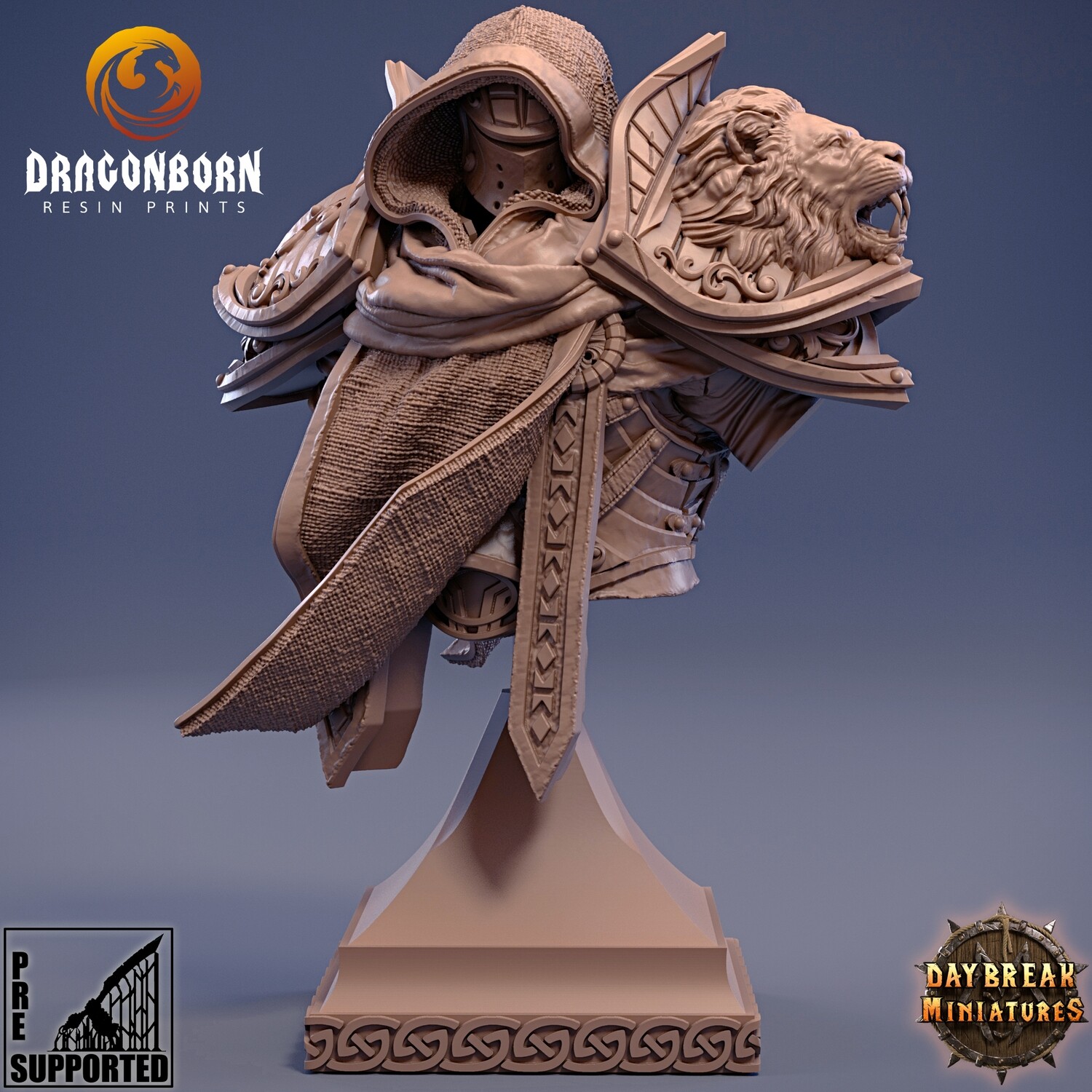Mattias du Lion Tuant - Paladin Warrior Bust
