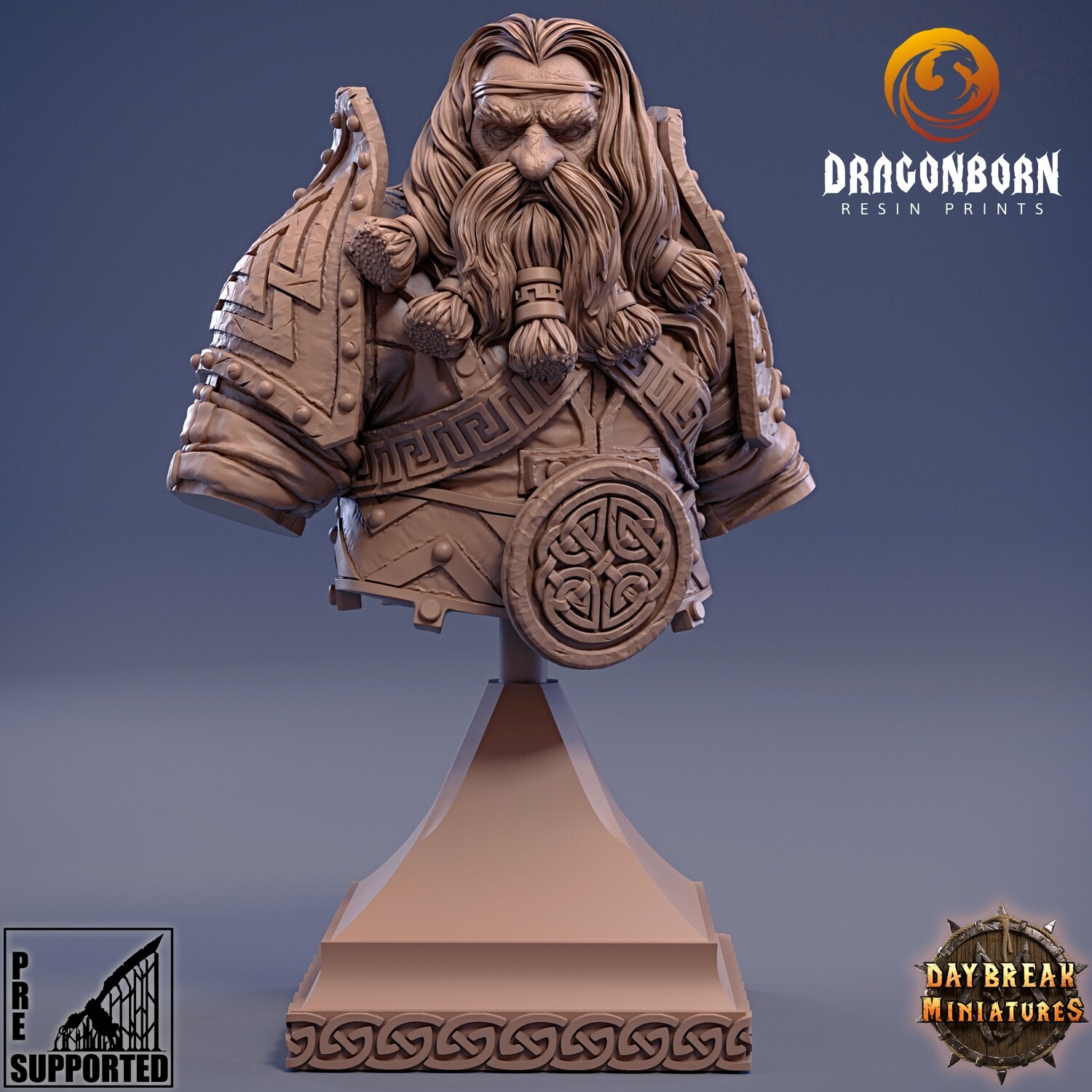 High Thane Ragnar Stoner - Dwarf Bust