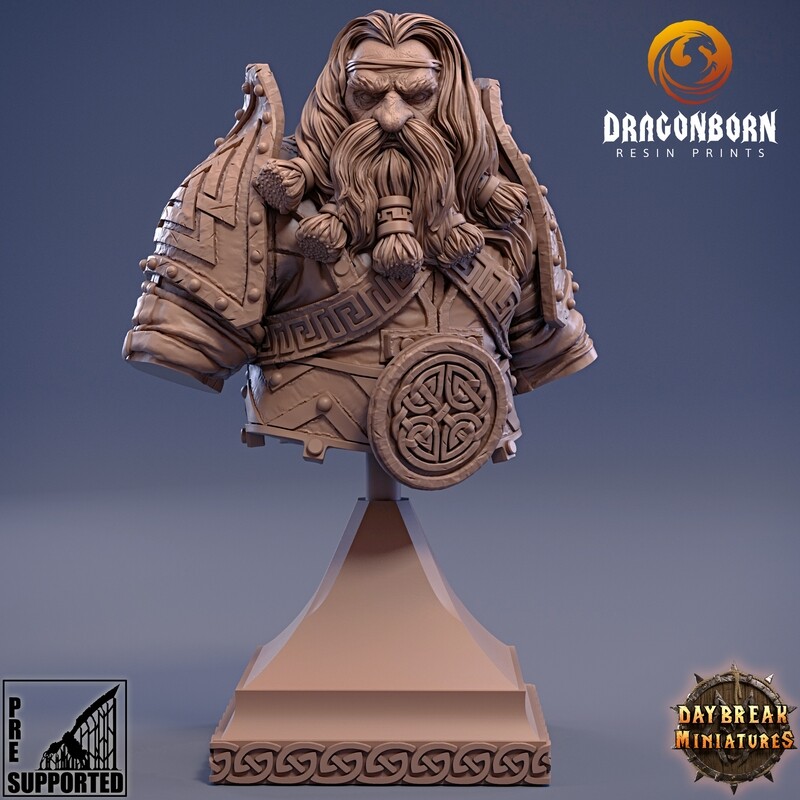 High Thane Ragnar Stoner - Dwarf Bust