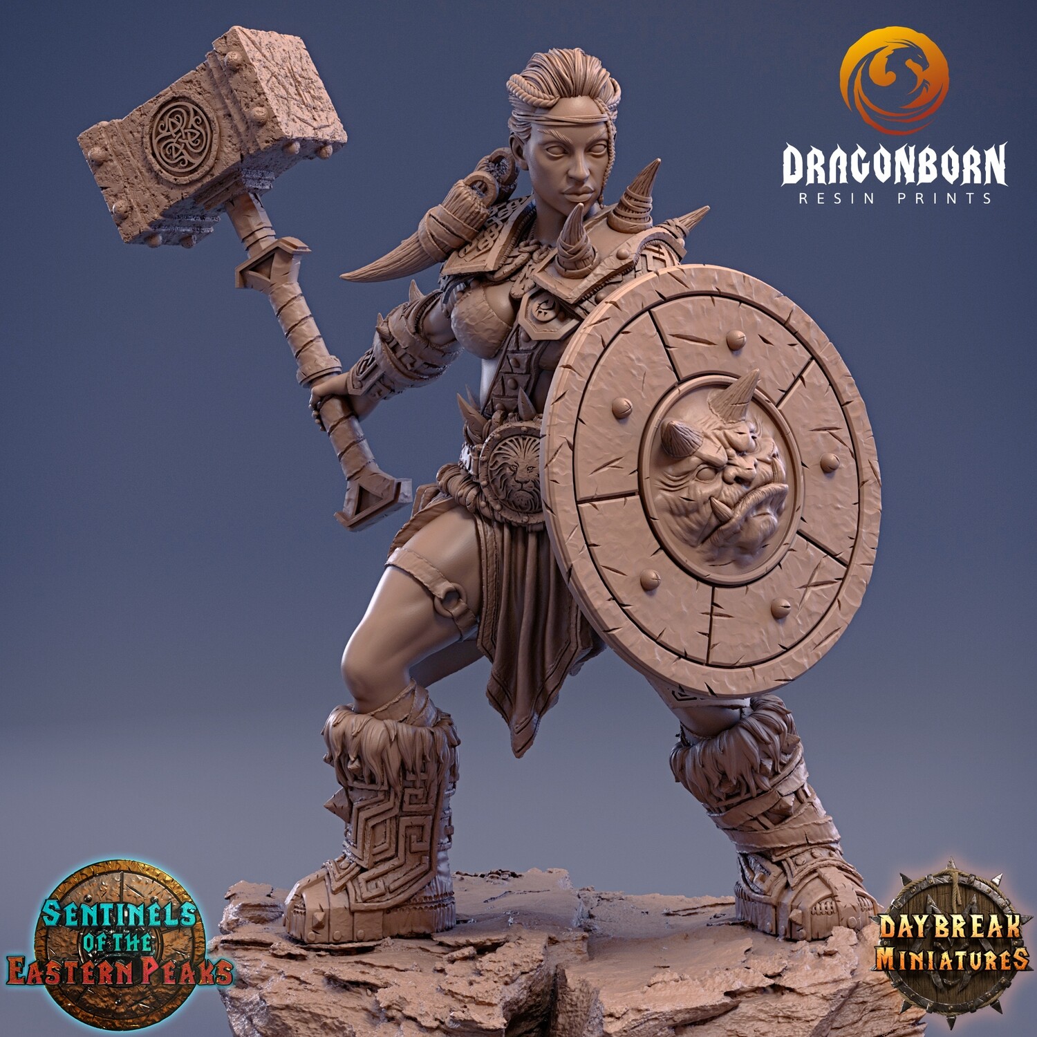 Fandra Holler - Barbarians DnD RPG Wargaming Miniatures