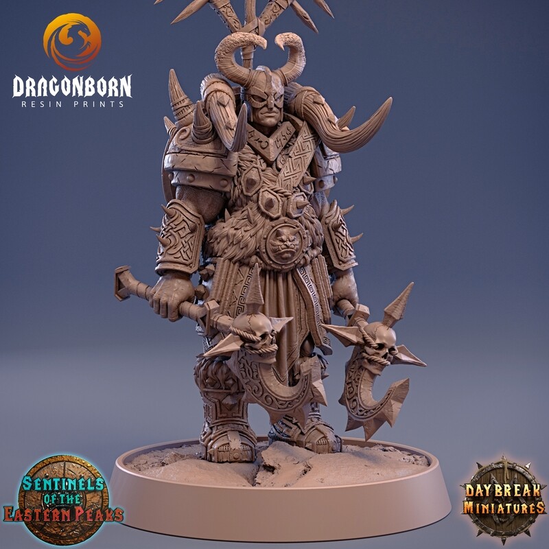 Tobin Krush - Barbarians DnD RPG Wargaming Miniatures