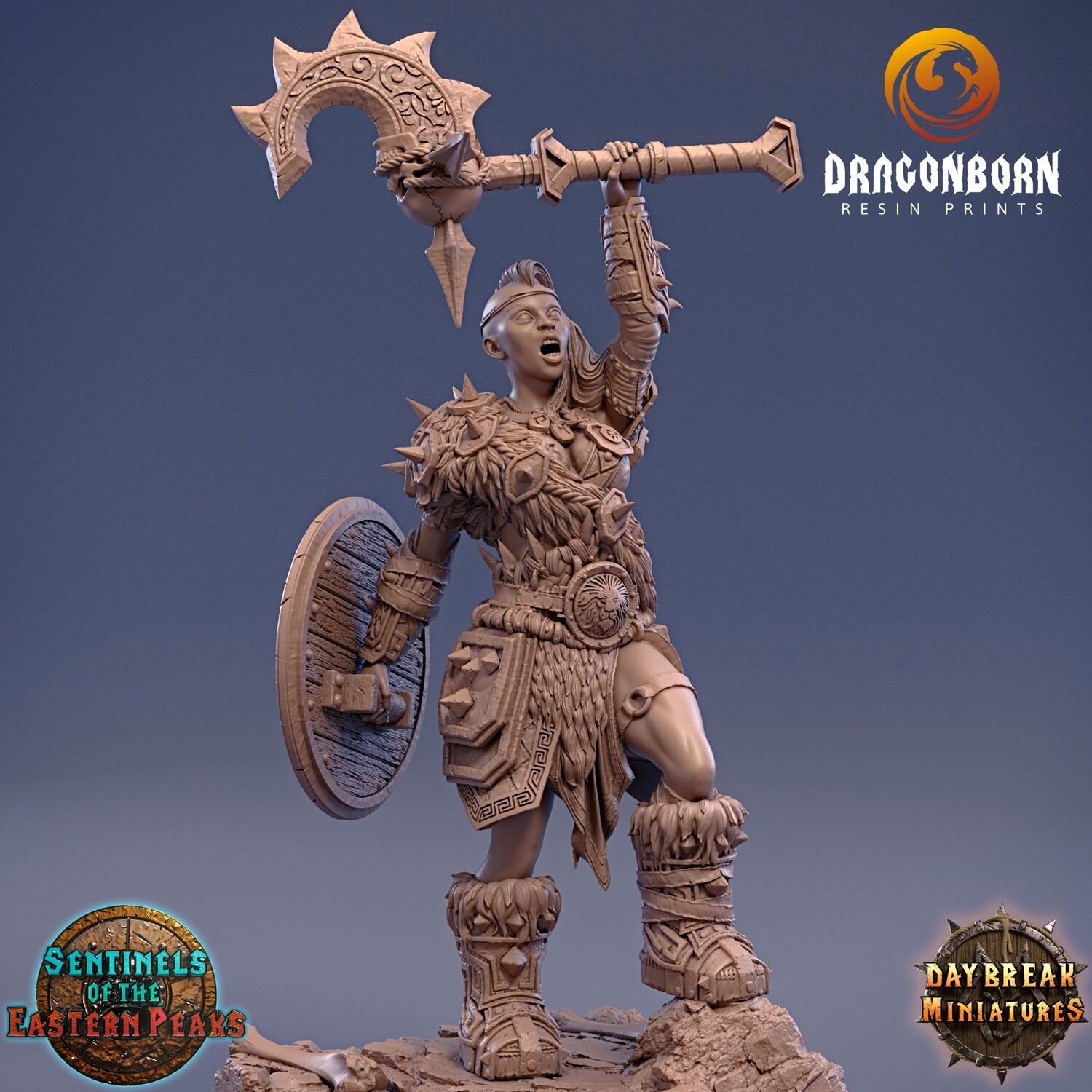Shima Orcbane - Barbarians DnD RPG Wargaming Miniatures