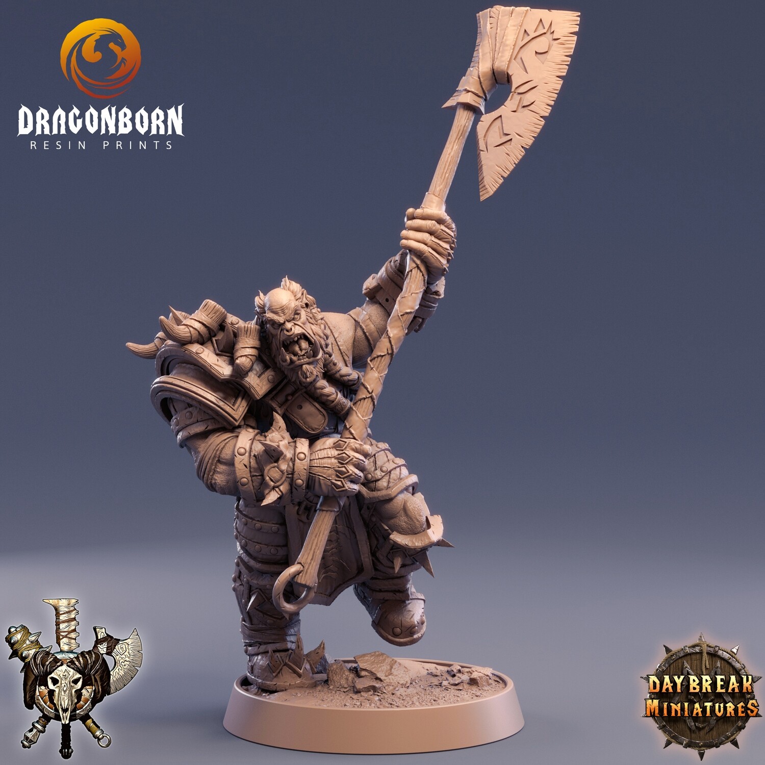 Frogrik the Severer - Orcs Ork DnD RPG Wargaming Miniatures