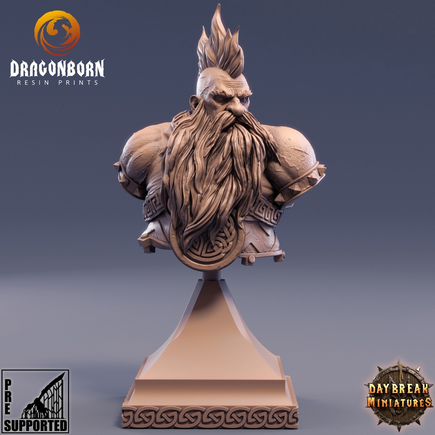 Flint Hammerfell - Dwarf Bust