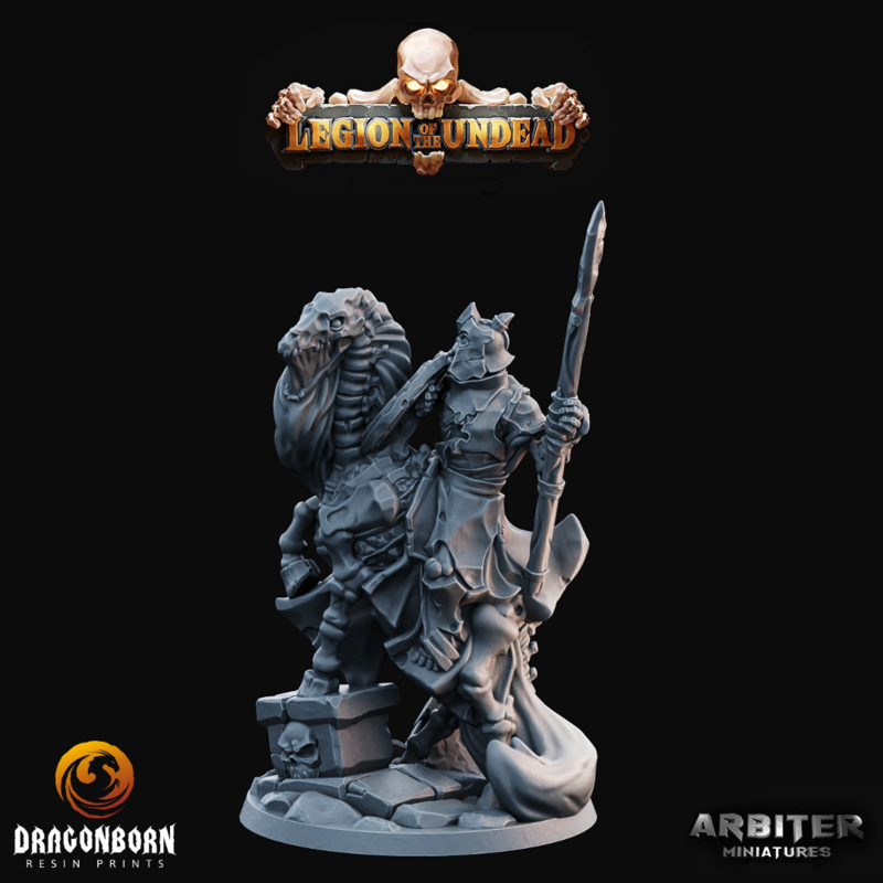Undead Raider 1 - DnD RPG Wargaming Miniatures