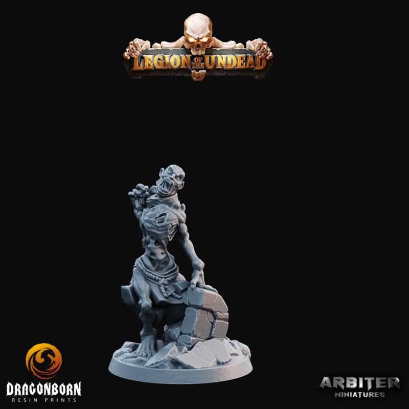  Zombie 2 - DnD RPG Wargaming Miniatures