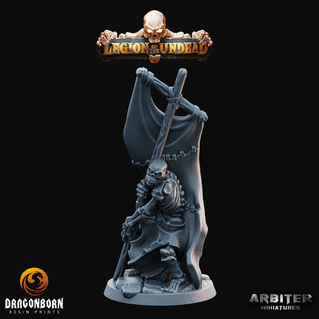 Undead Banner - DnD RPG Wargaming Miniatures