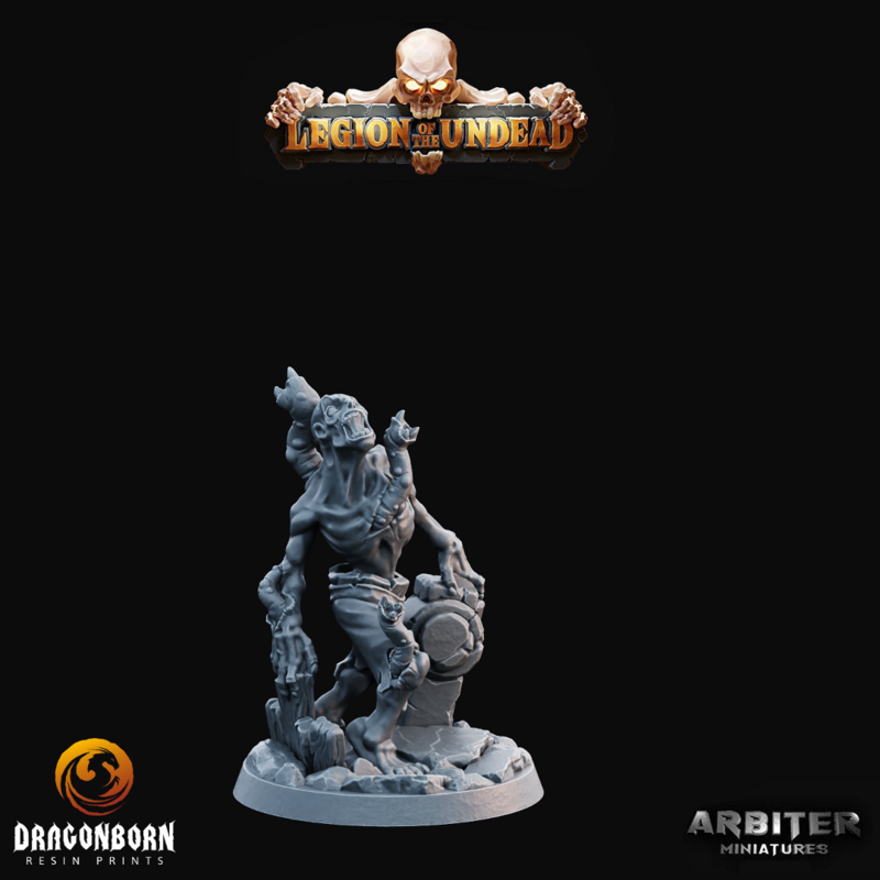 Zombie 3 - DnD RPG Wargaming Miniatures