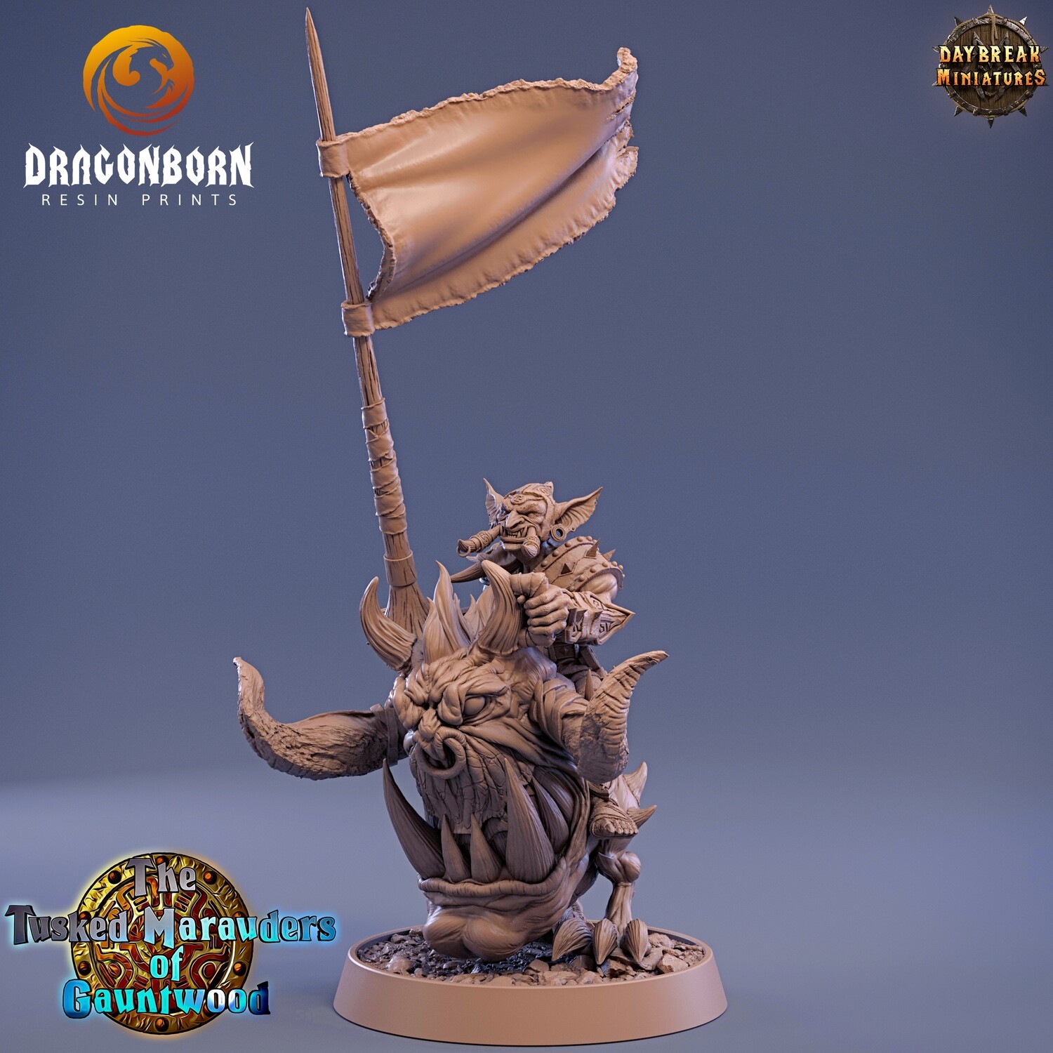 Dongli Smite on Head Runner - Goblins DnD RPG Wargaming Miniatures