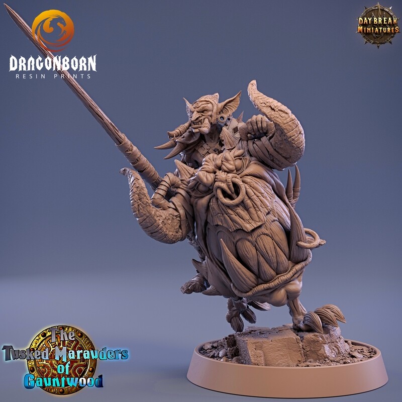 Krimli Smite on Head Runner - Goblins DnD RPG Wargaming Miniatures