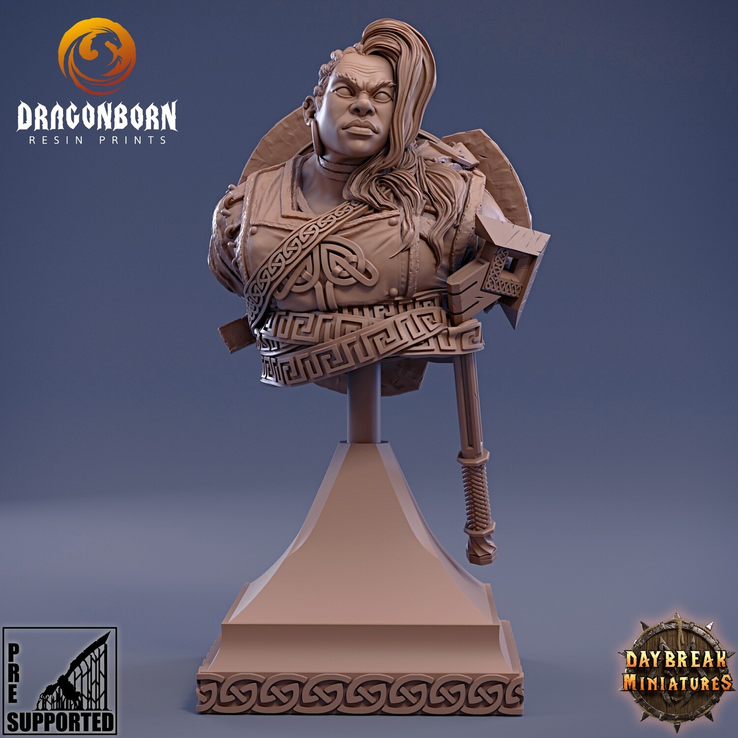 Fandra Firebrand  - Dwarf Bust