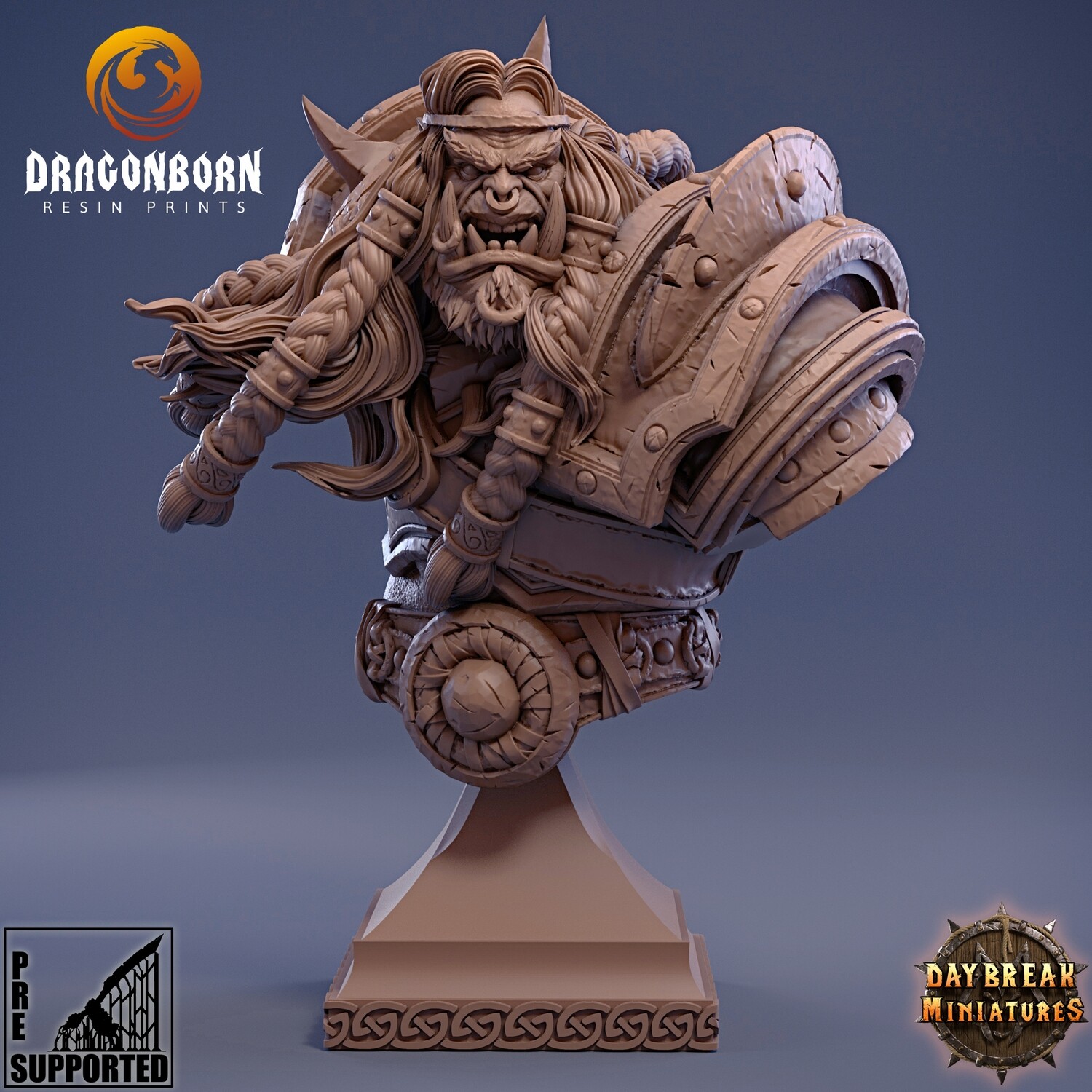 Damma Blacker - Orc Bust