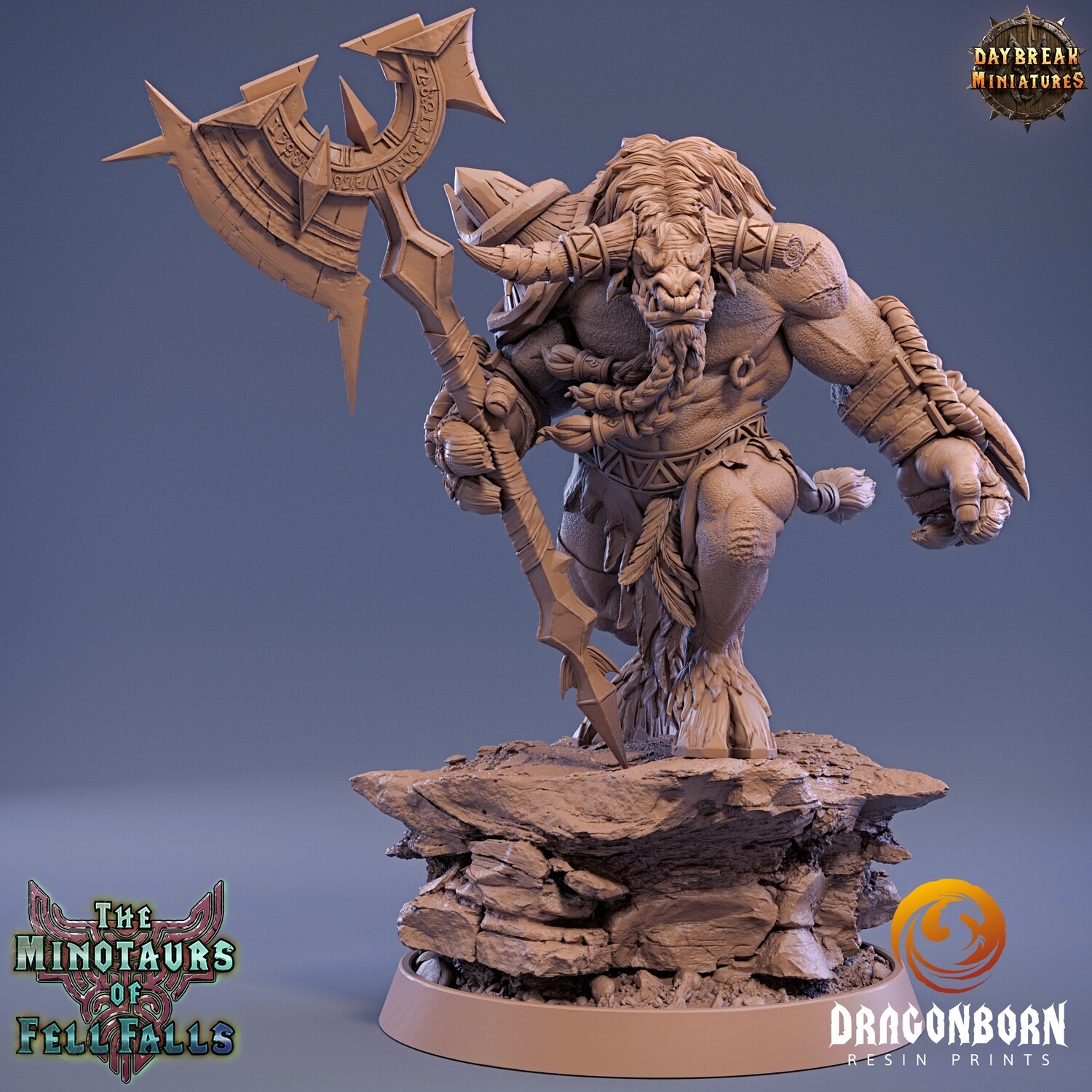 Blotus Gusher - Minotaurs DnD RPG Wargaming Miniatures