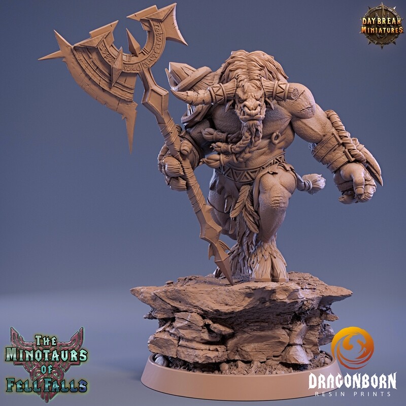 Blotus Gusher - Minotaurs DnD RPG Wargaming Miniatures
