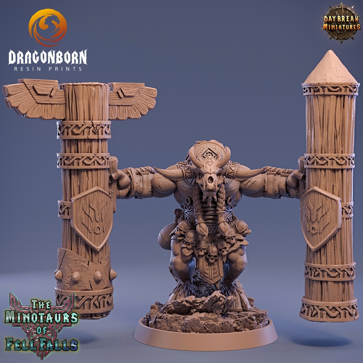 Jauger Bloodcrush - Minotaurs DnD RPG Wargaming Miniatures