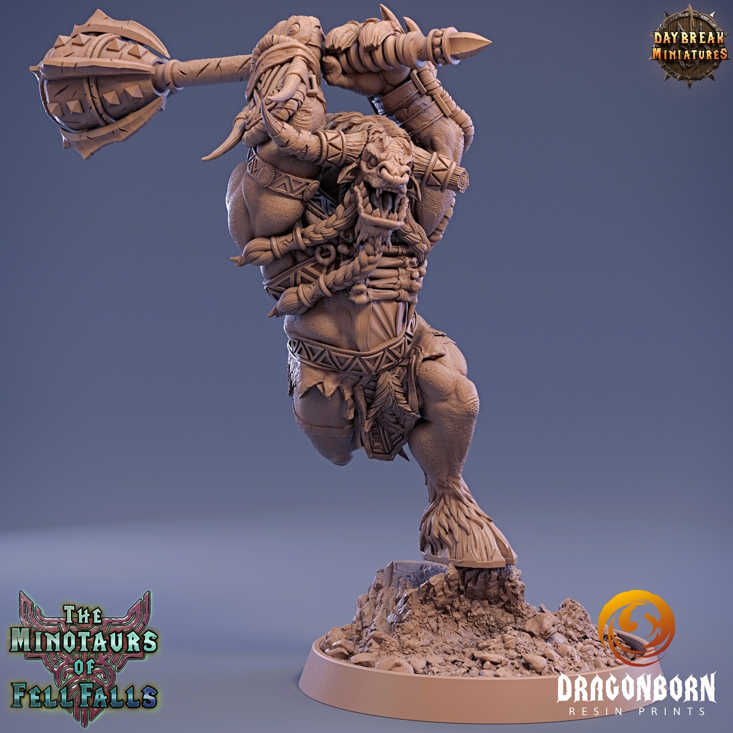 Marius Wrathbone - Minotaurs DnD RPG Wargaming Miniatures