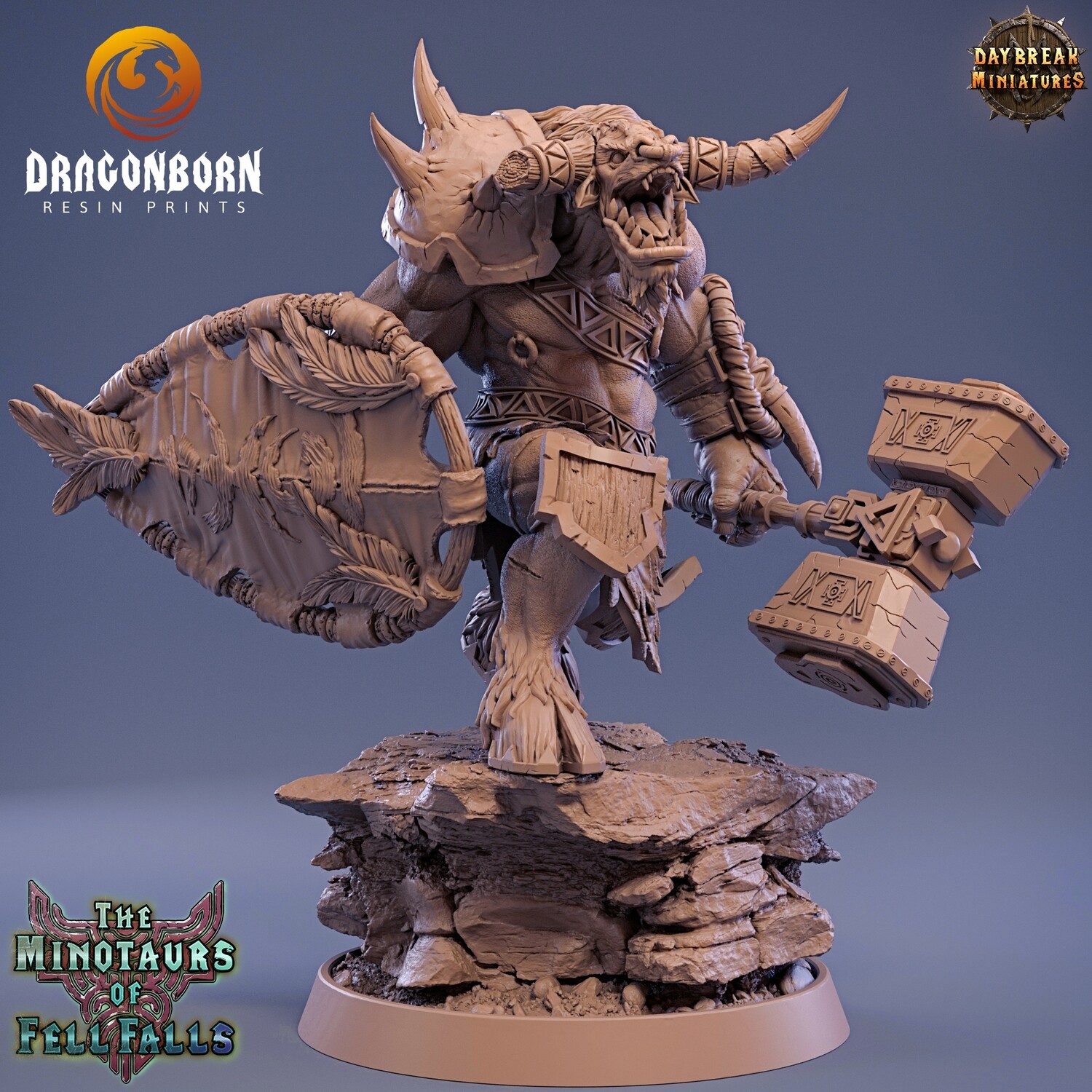 Dargo Foul - Minotaurs DnD RPG Wargaming Miniatures