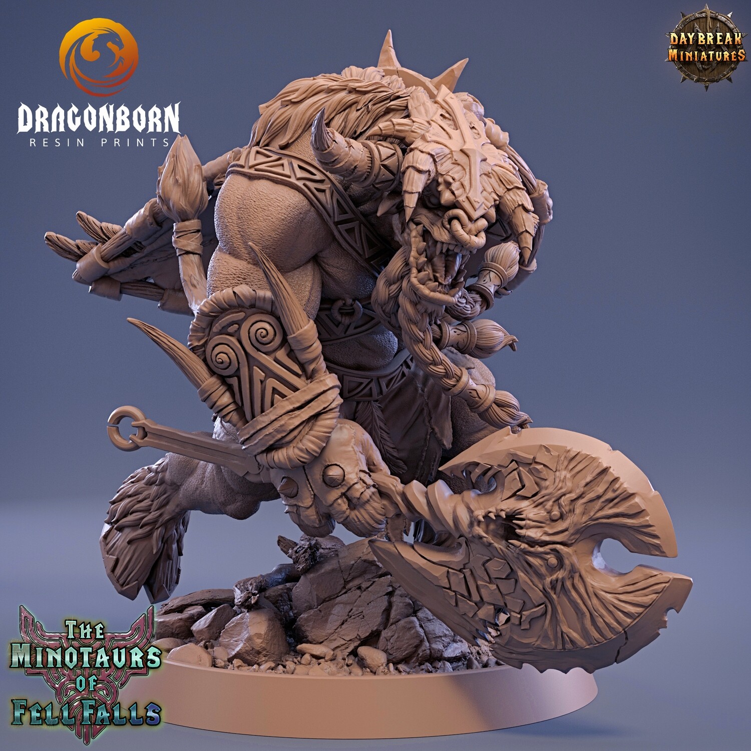 Socrates Blunt - Minotaurs DnD RPG Wargaming Miniatures