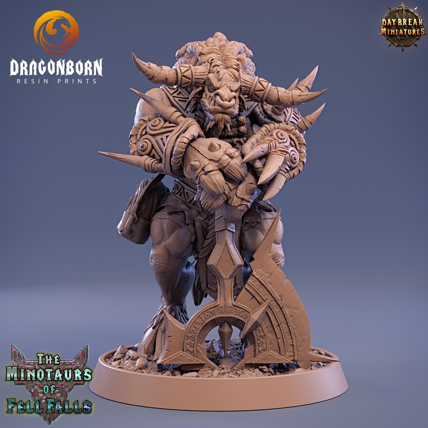 King Aristemnes Gracci - Minotaurs DnD RPG Wargaming Miniatures