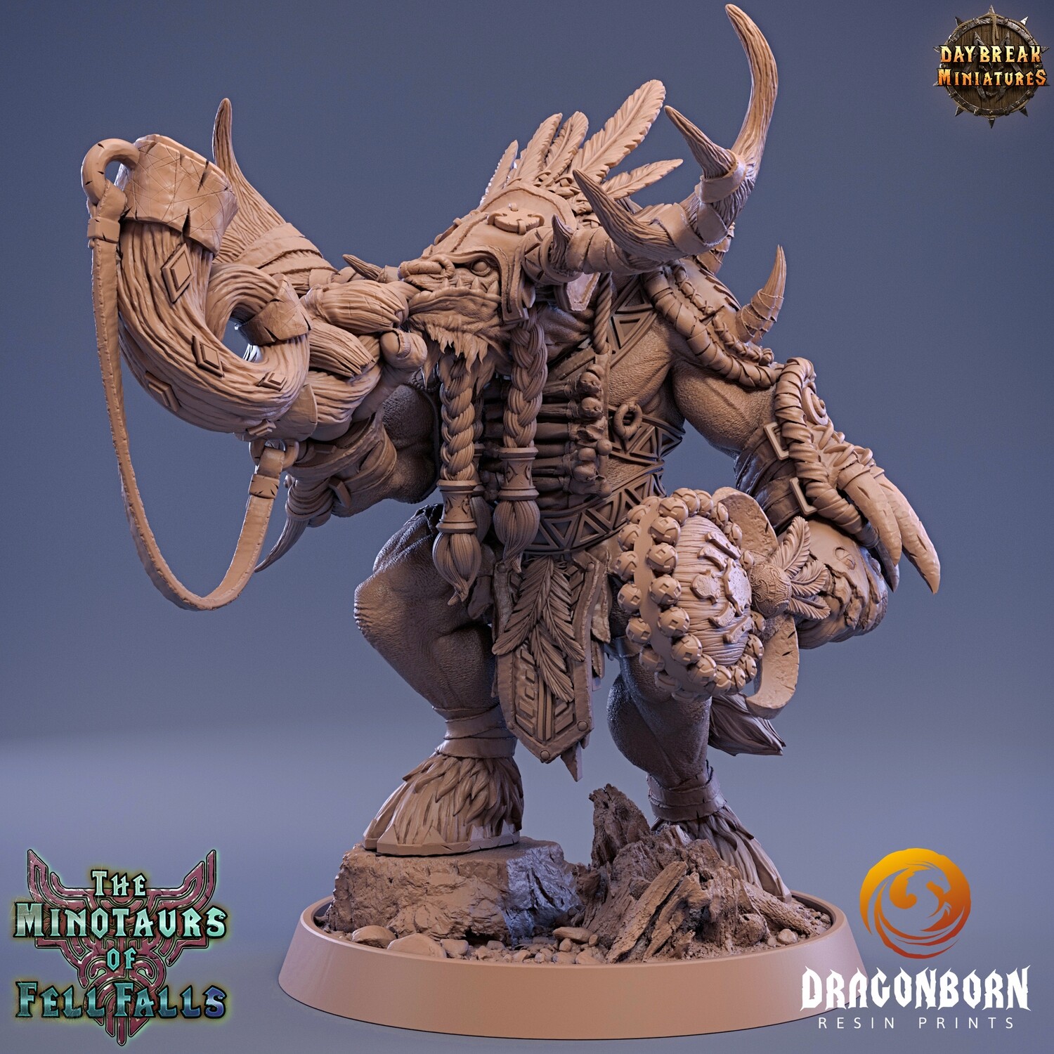 Talos Frakk - Minotaurs DnD RPG Wargaming Miniatures