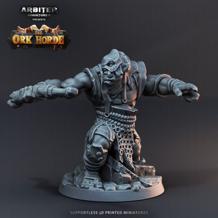 Archer Ork 2 - DnD RPG Wargaming Miniatures