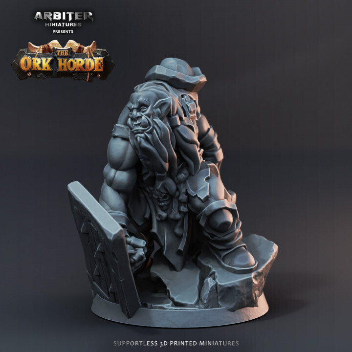 Ork Mauler 2 - DnD RPG Wargaming Miniatures