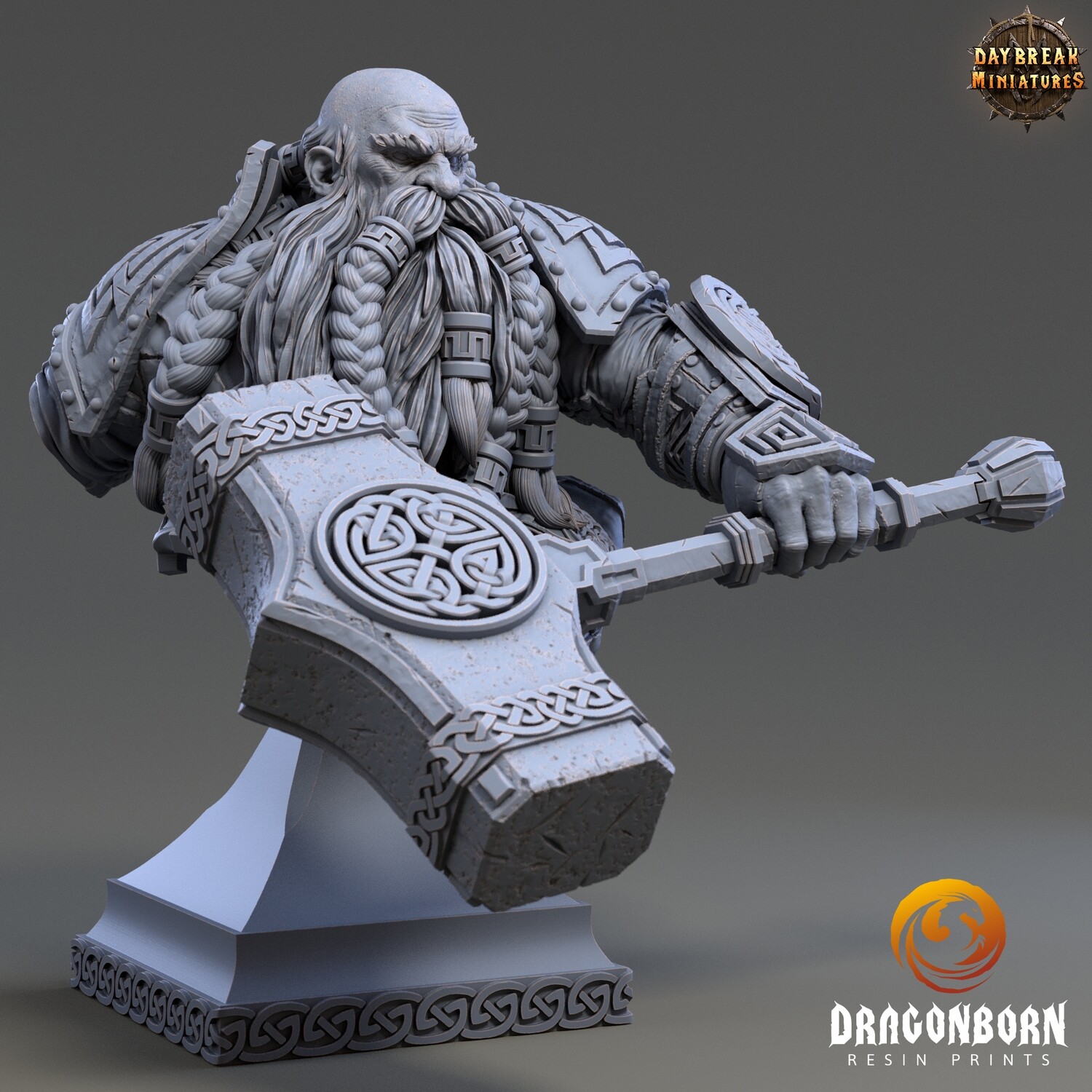 Bouldus Hakkerman - Dwarf Bust