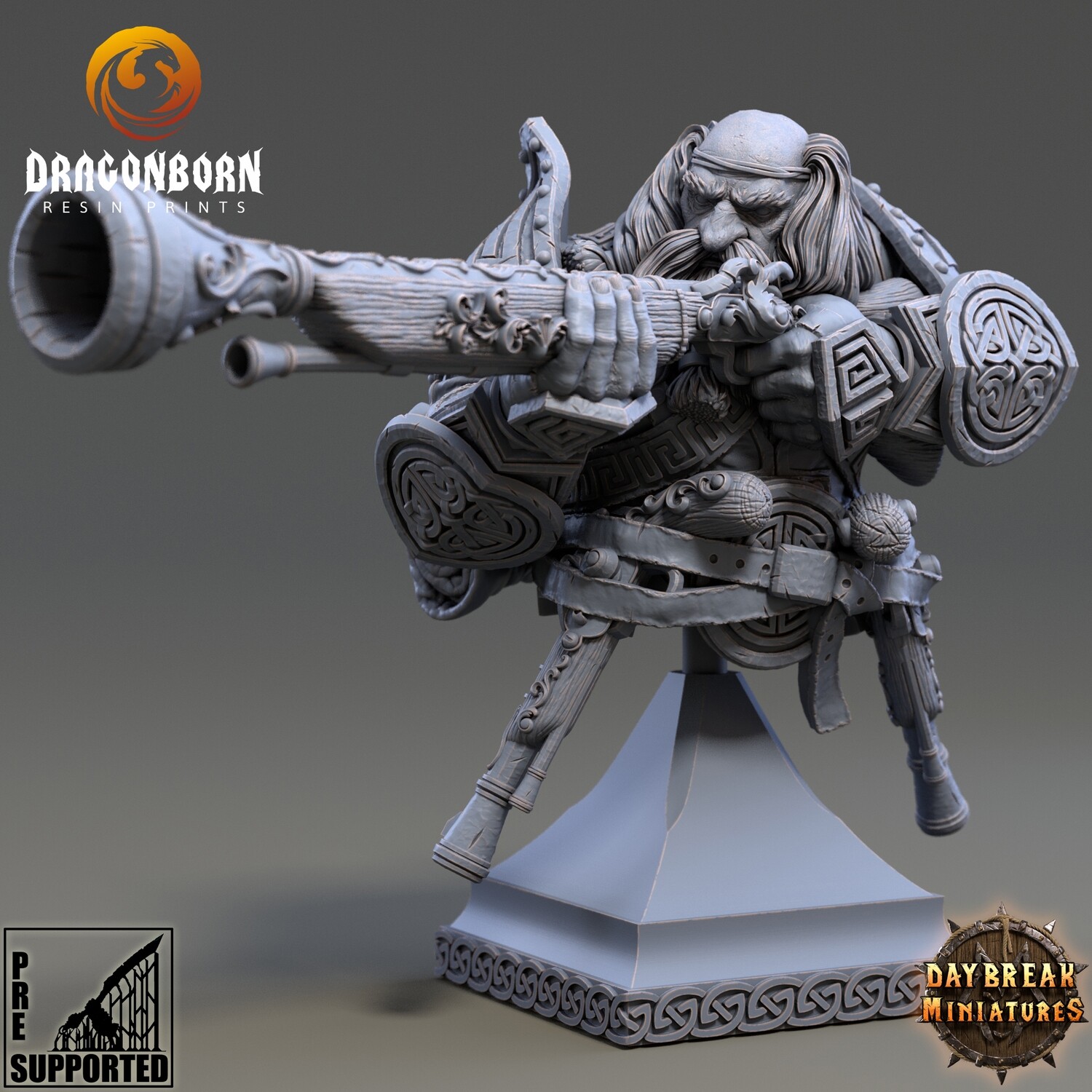 Holgrim Sharpshank - Dwarf Bust