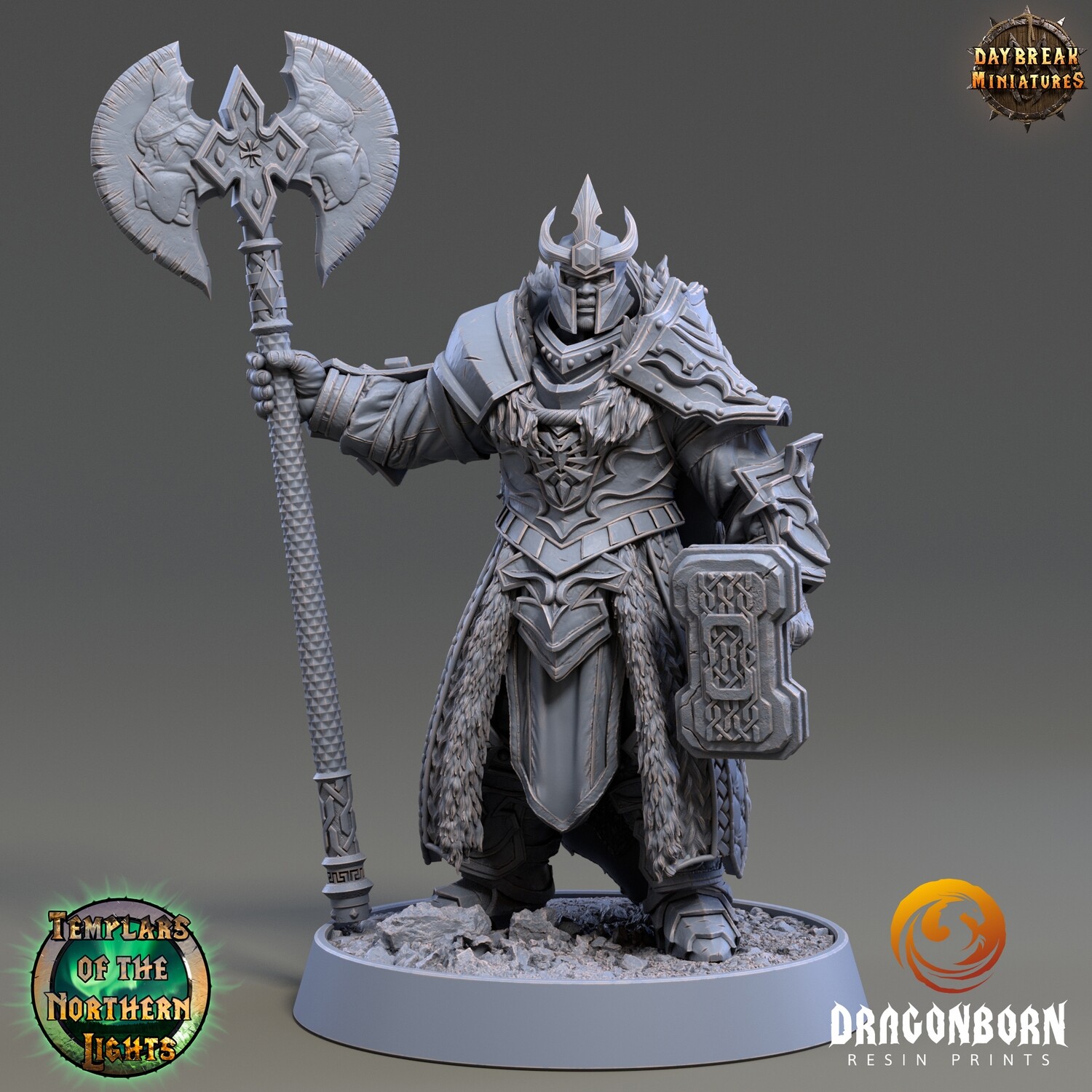 Holger Oather - Paladin Warrior DnD RPG Wargaming Miniatures