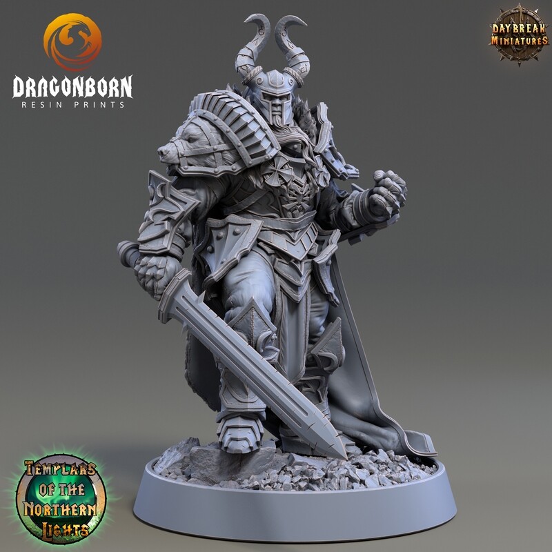 Anton Overmars Judge Of the Suns - Paladin Warrior DnD RPG Wargaming Miniatures