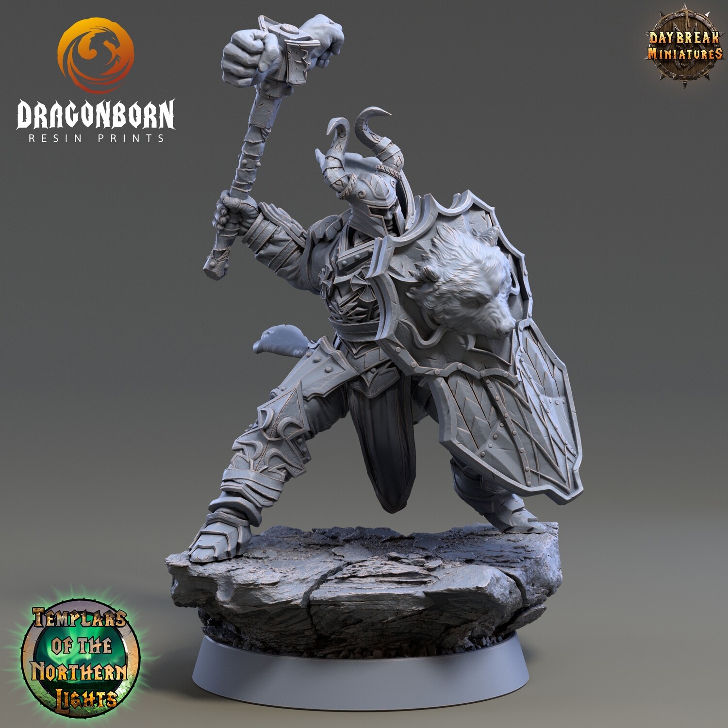 Egil Russo - Paladin Warrior DnD RPG Wargaming Miniatures