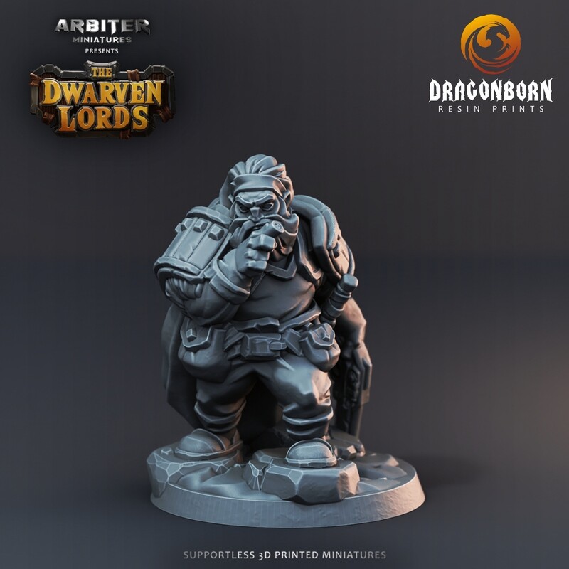 Dwarf Guns 3 - DnD RPG Wargaming Miniatures