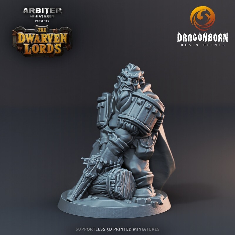 Dwarf Guns 4 - DnD RPG Wargaming Miniatures