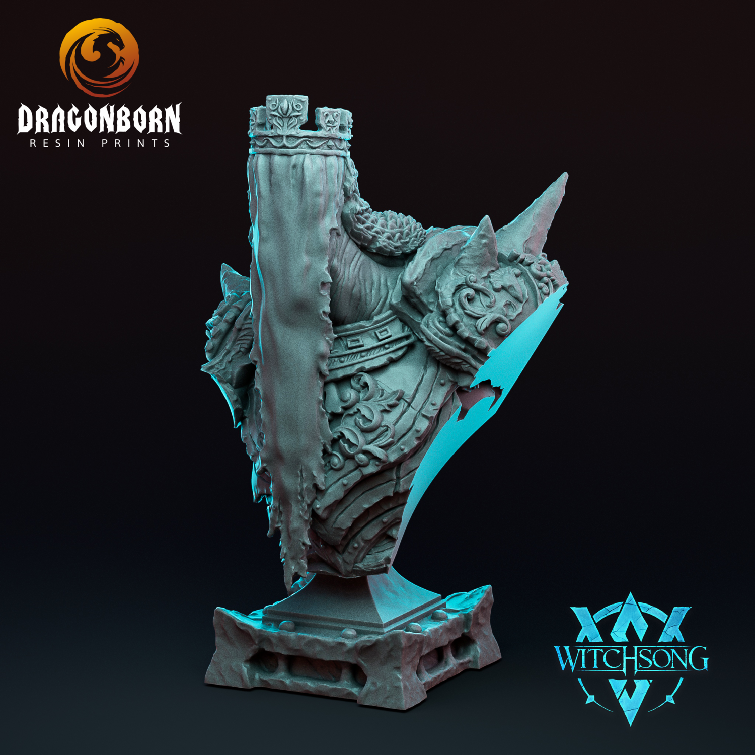 The Faceless King Bust