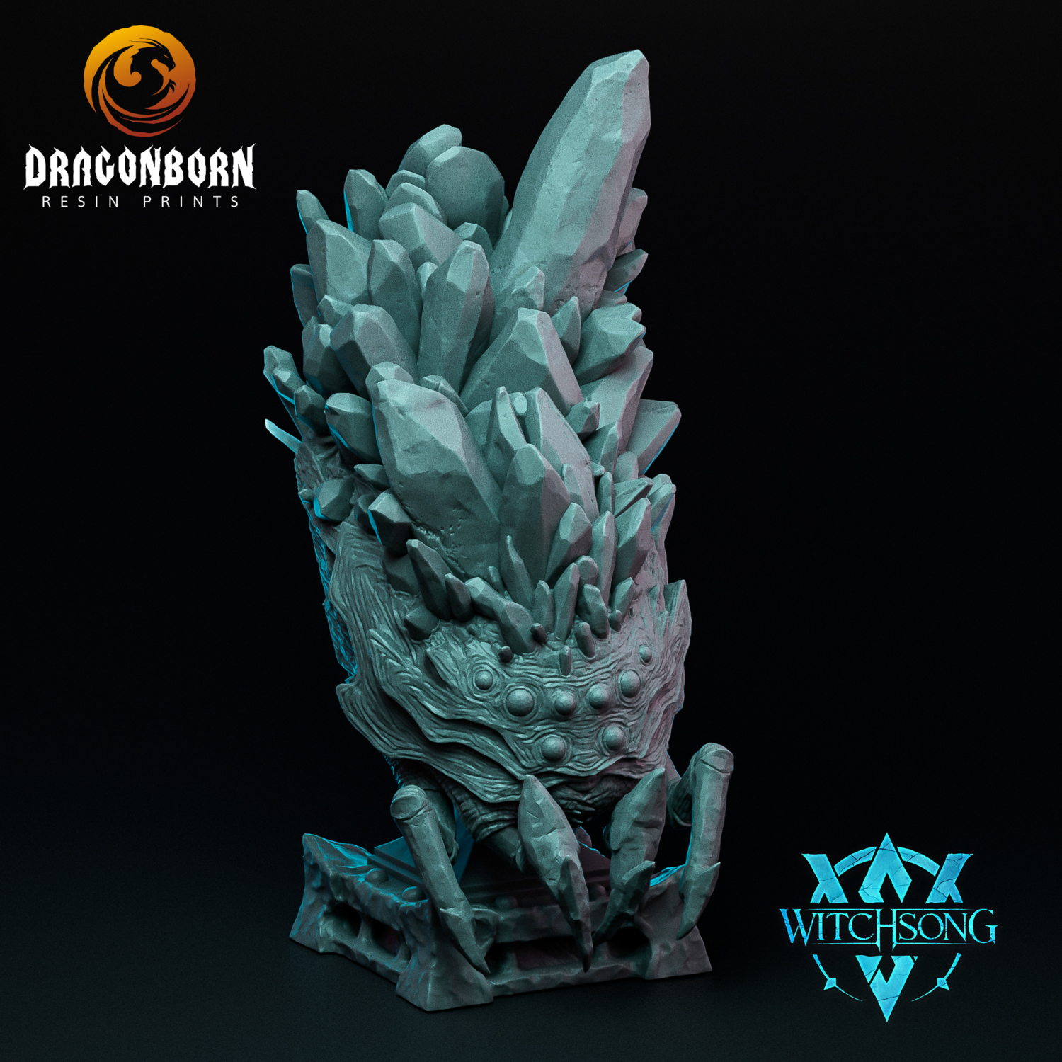 Greater Crystalheart Spider Bust