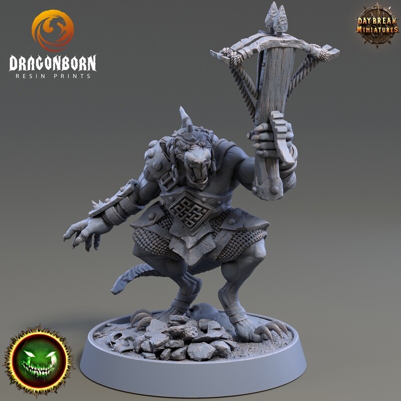 Mika Virula - Rat Warrior DnD RPG Wargaming Miniatures