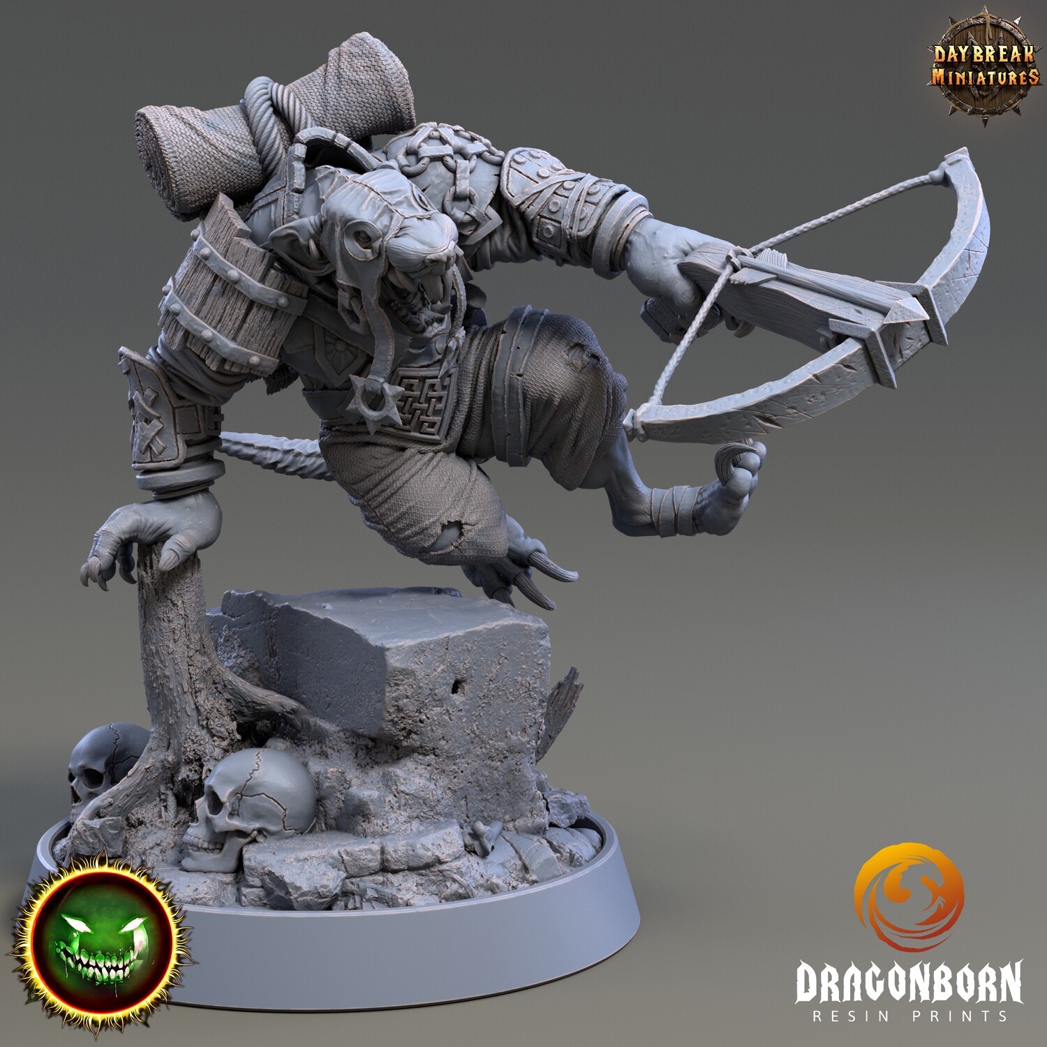 Iztwan Fleshdancer - Rat Warrior DnD RPG Wargaming Miniatures