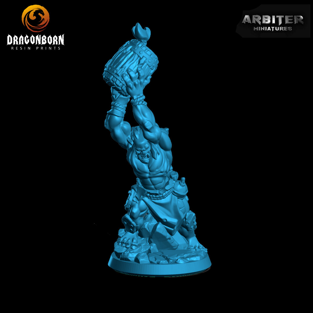 Ork Bomber 04 - DnD RPG Wargaming Miniatures