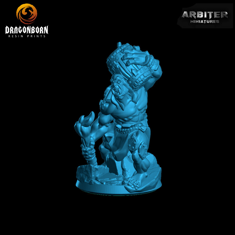 Ork Bomber 03 - DnD RPG Wargaming Miniatures