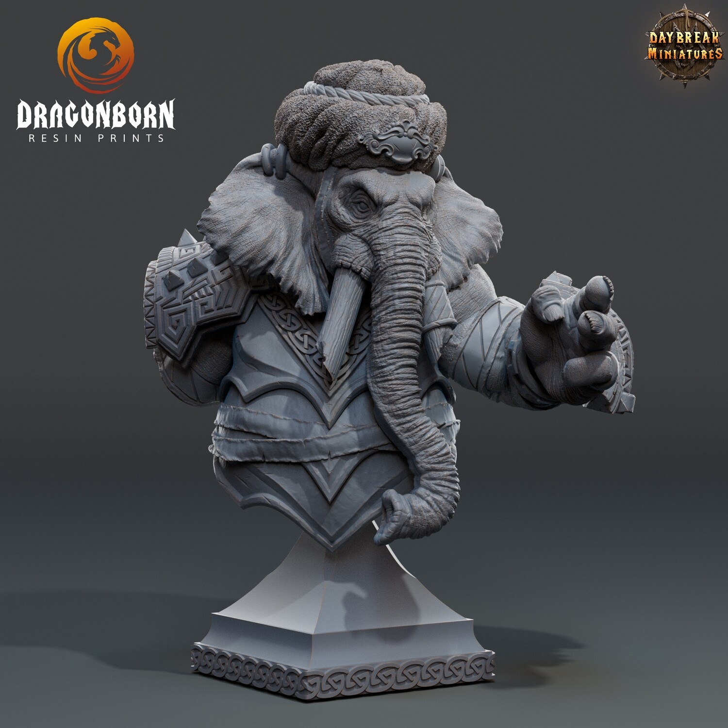 Madhu Nomoretusk - Oliphant Warrior Bust