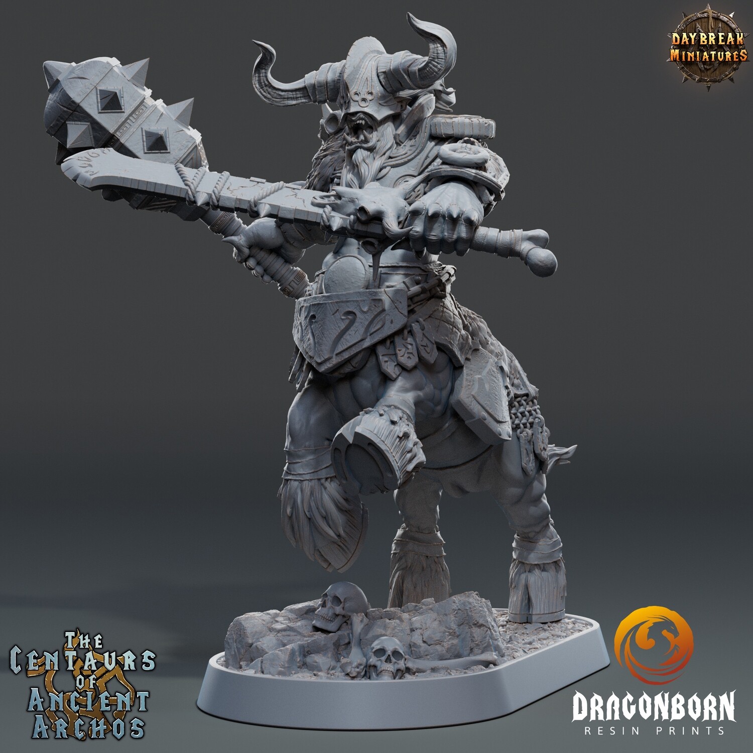 Barrian The Diamond Hooved - Centaur Warrior DnD RPG Wargaming Miniatures