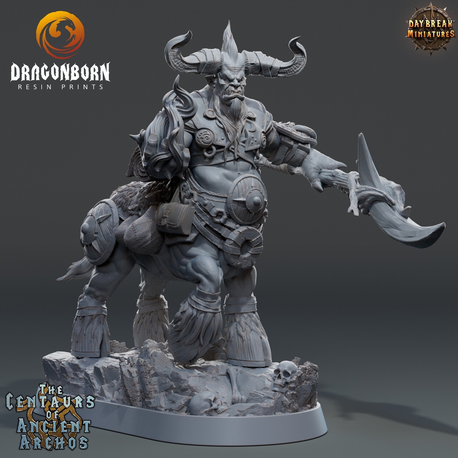 Lord Destrius - Centaur Warrior DnD RPG Wargaming Miniatures